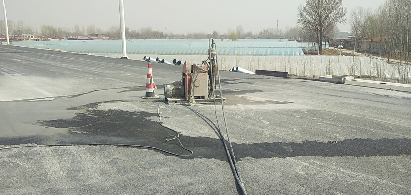 易门道路回填土下沉注浆